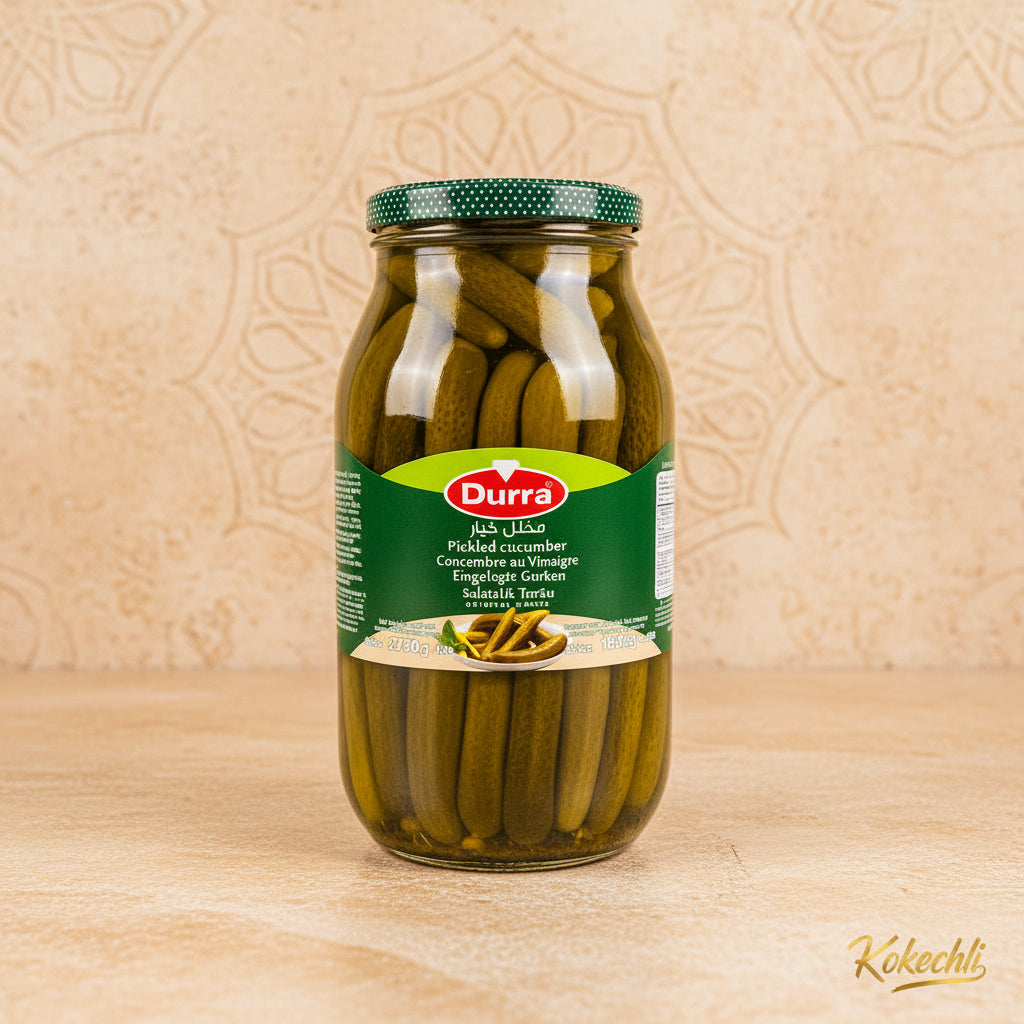 Concombres Marinés Al Durra – 1300 g net | مخلل خيار الدرة - Kokechli Al baraka