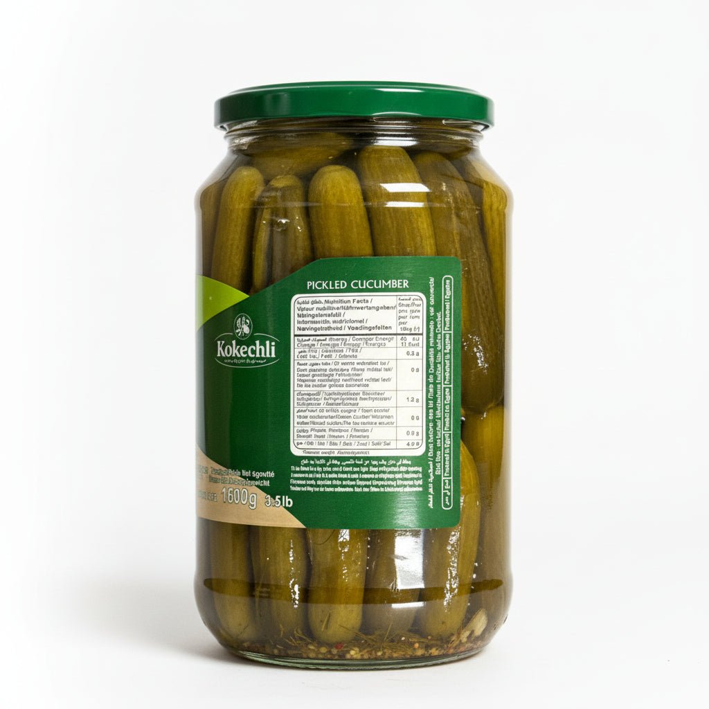 Concombres Marinés Al Durra – 1300 g net | مخلل خيار الدرة - Kokechli Al baraka