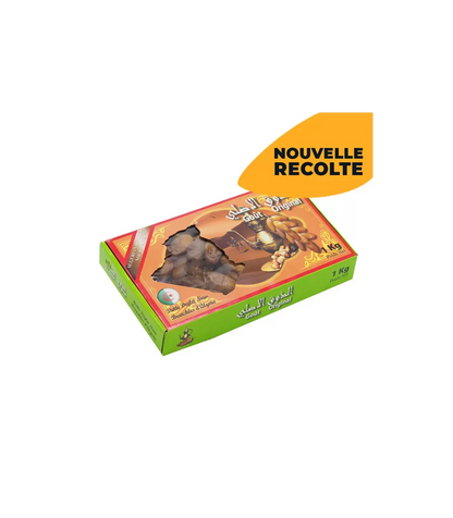 Datte Deglet Nour Branchée d'ALGERIE 🇩🇿 - Goût Original - Qualité PREMIUM - 1kg Nouvelle Récolte