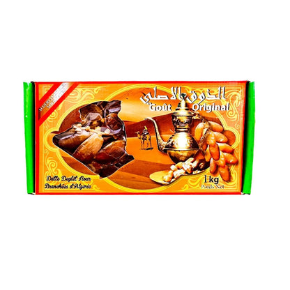 Datte Deglet Nour Branchée d'ALGERIE 🇩🇿 - Goût Original - Qualité PREMIUM - 1kg Nouvelle Récolte