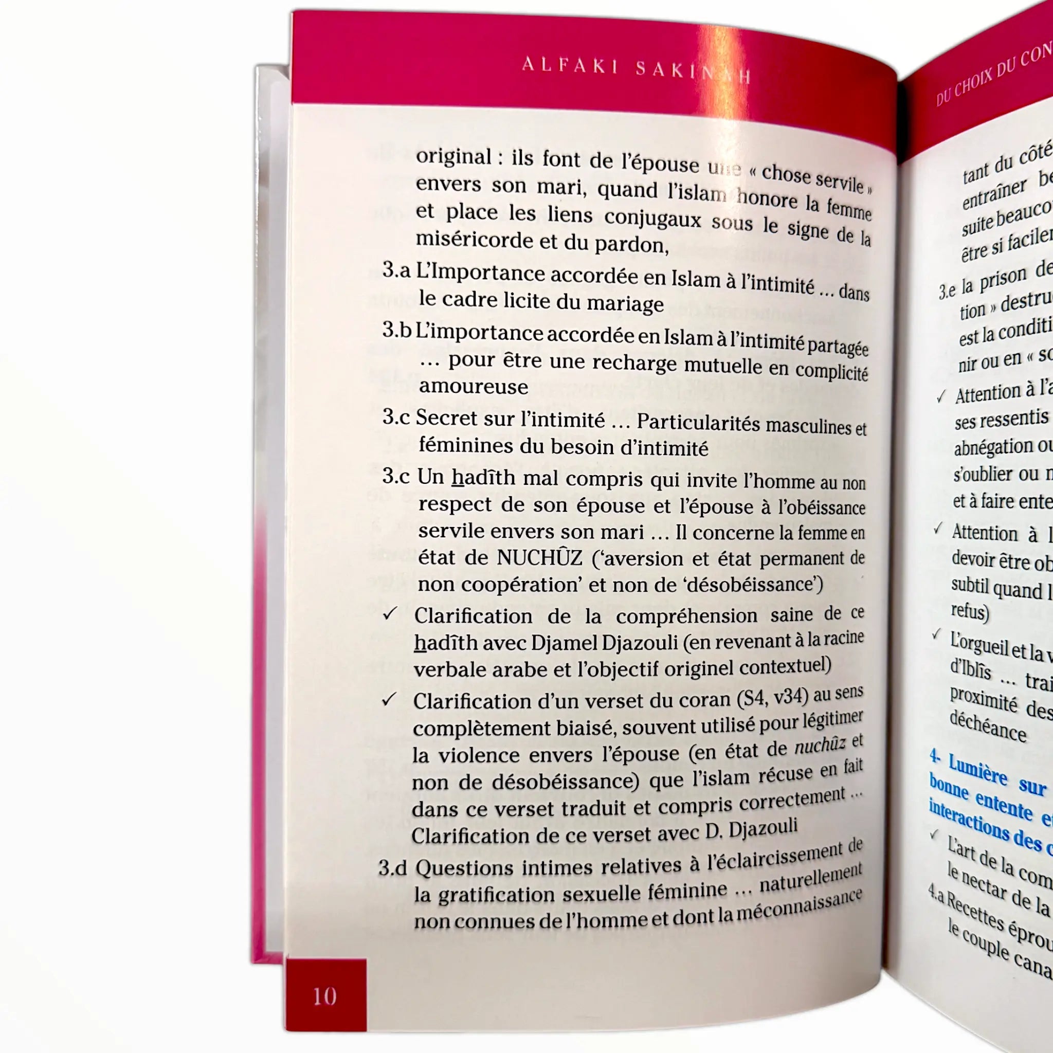 Du choix du conjoint à la qualité de vie du couple - Sakinah Alfaki - Maison d'ennour - KokechliMa boutique