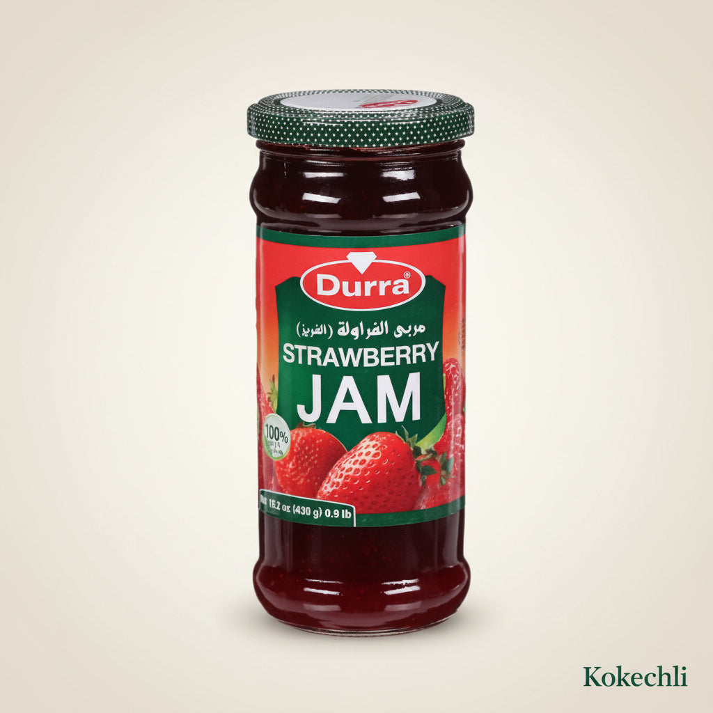 Confiture de fraise – Pot 430g | Durra
