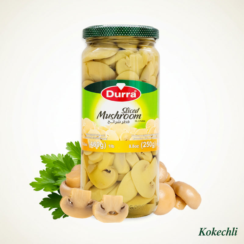 Champignons en lamelles DURRA – Bocal 460g