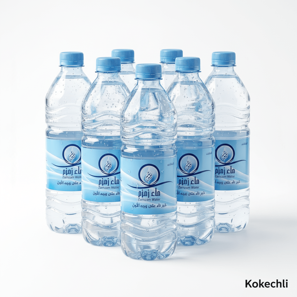 Eau de Zamzam 50cl – Authentique de La Mecque - Kokechli Kokechli