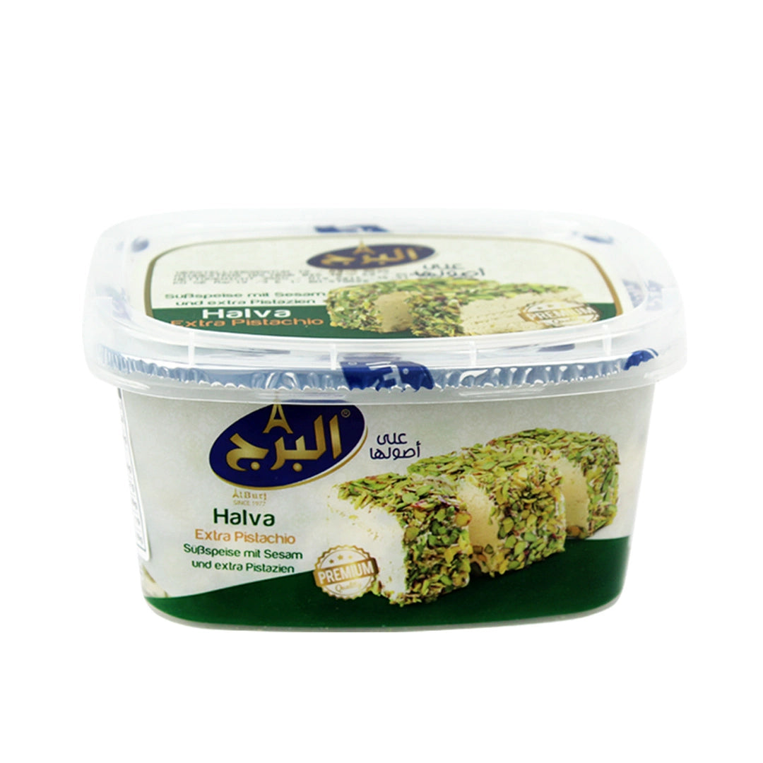 Halva Extra Pistaches à la syrienne Al Burj - Halawa premium au pistache