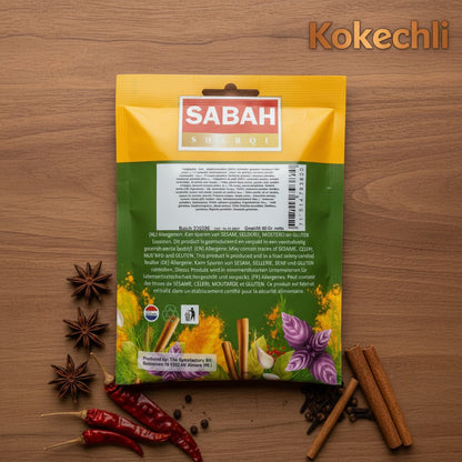 Épices Falafel Sabah 60 g – Mélange Authentique pour Falafel Maison - Kokechli Sabah