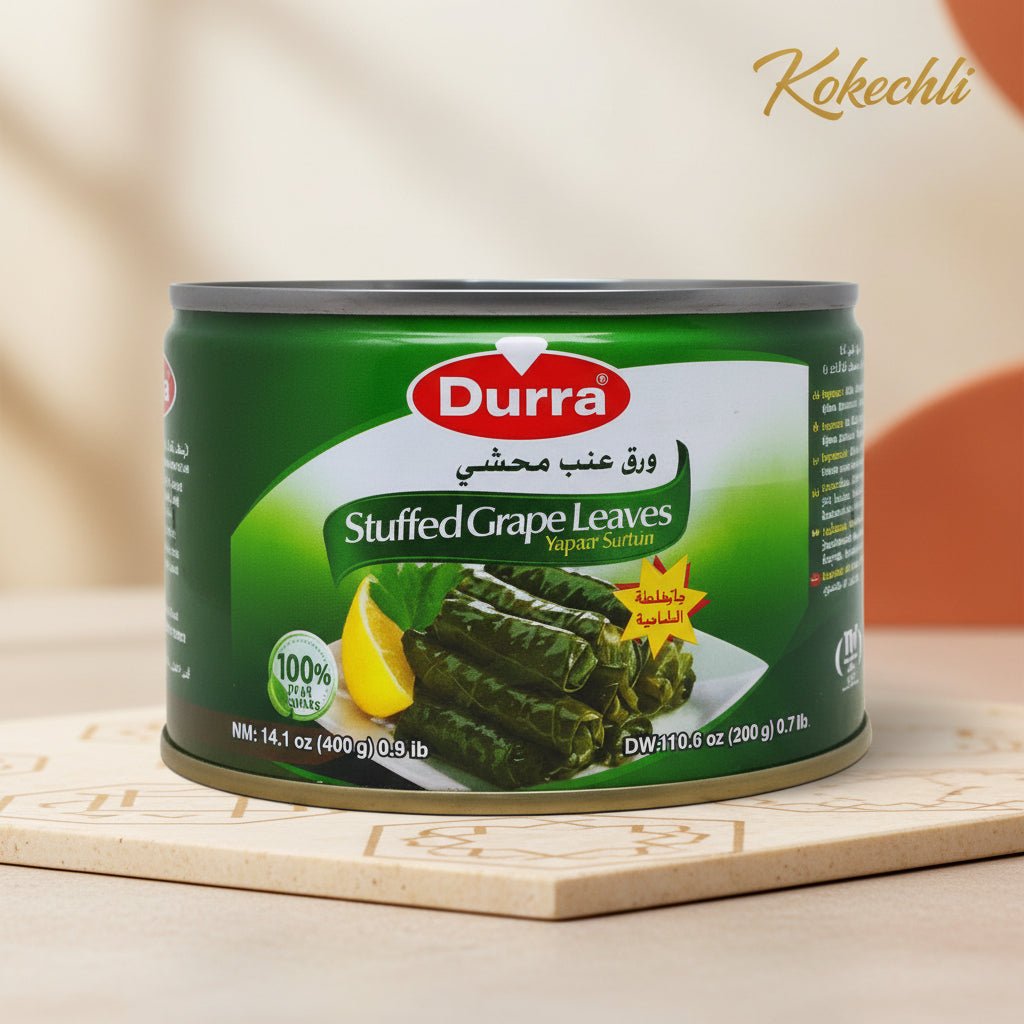 Feuilles de vigne farcies au riz Durra 400g - Yalanji prêt à manger - Kokechli Durra