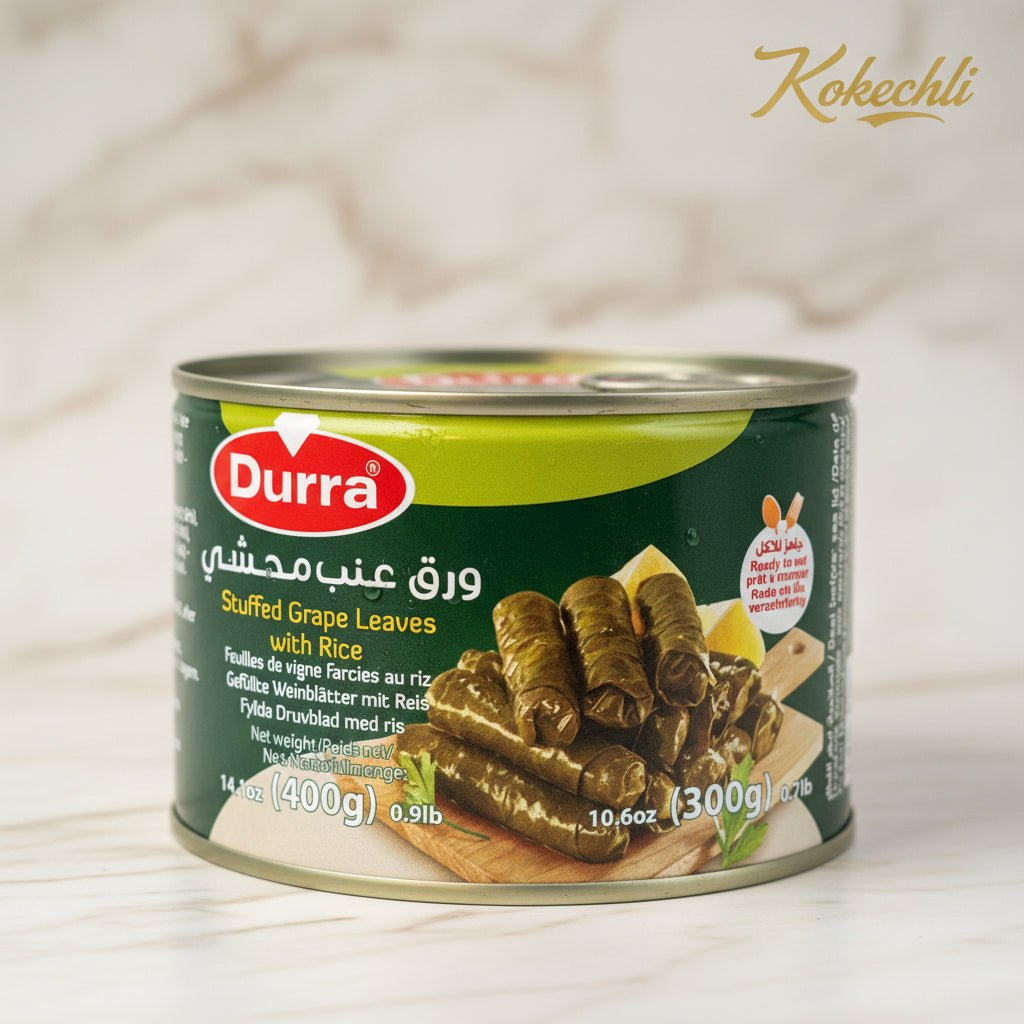 Feuilles de vigne farcies au riz Durra 400g - Yalanji prêt à manger - Kokechli Durra