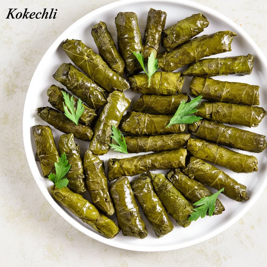 Feuilles de vigne farcies au riz Durra 400g - Yalanji prêt à manger - Kokechli Durra