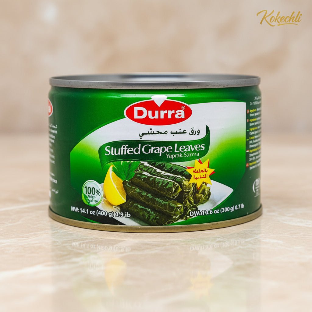 Feuilles de vigne farcies au riz Durra 400g - Yalanji prêt à manger - Kokechli Durra