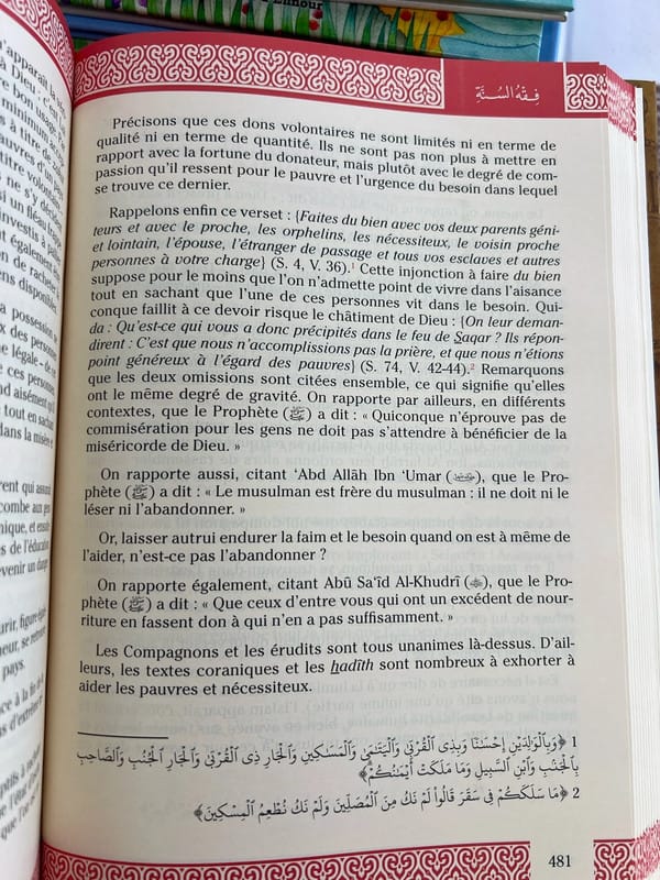 Fiqh As - Sunna en 2 Tomes - L'intelligence De La Norme Prophétique - Sayyid Sabiq - KokechliMa boutique