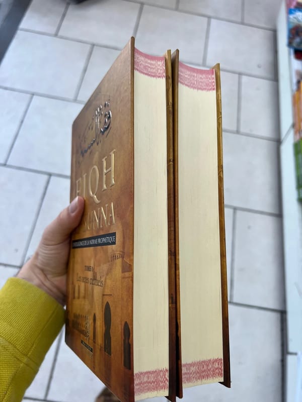 Fiqh As - Sunna en 2 Tomes - L'intelligence De La Norme Prophétique - Sayyid Sabiq - KokechliMa boutique