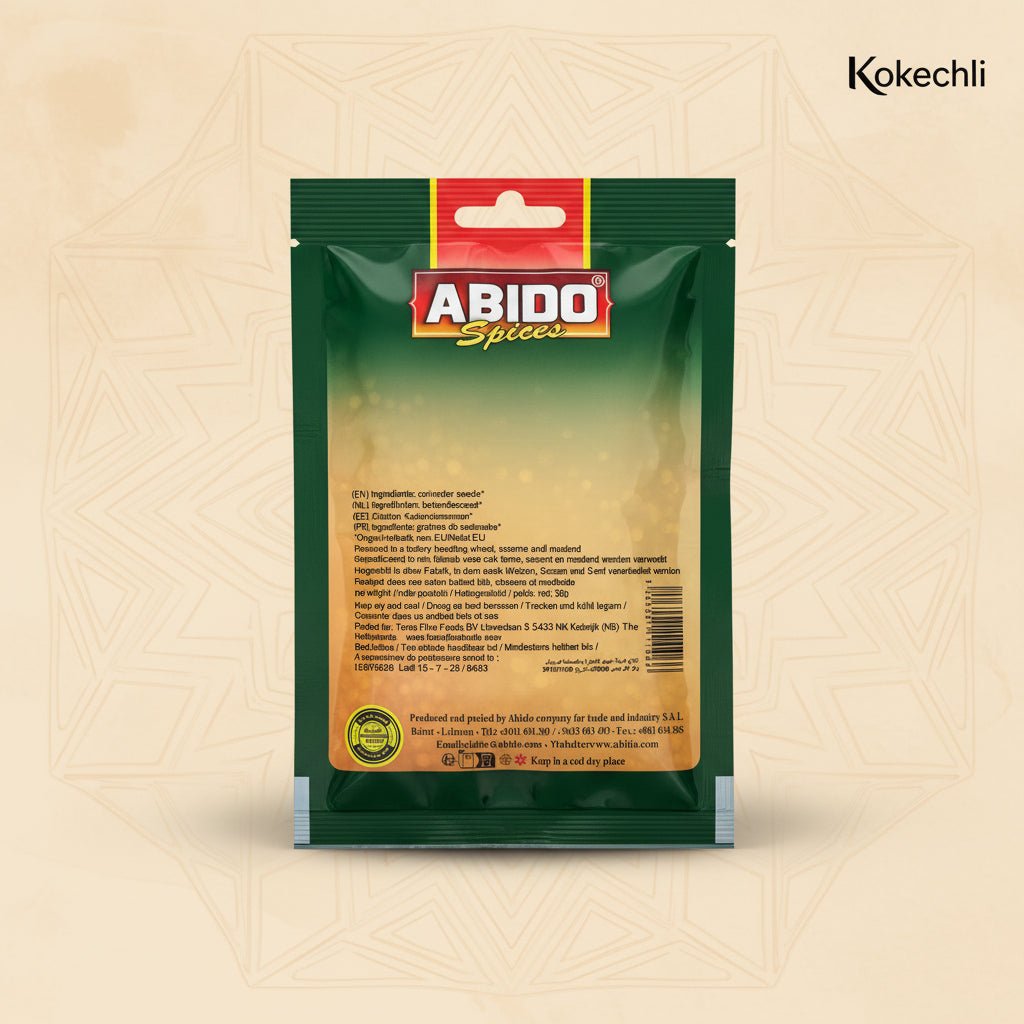 Graines de Coriandre 30 g – Abido | Épice Naturelle Entière - Kokechli Abido