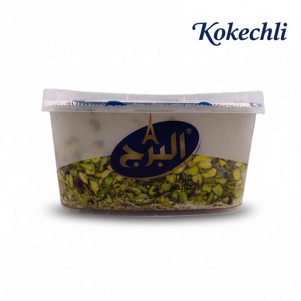 Halva Extra Pistachio 350 g – Halva premium au pistache - Al Burj - Kokechli Al baraka