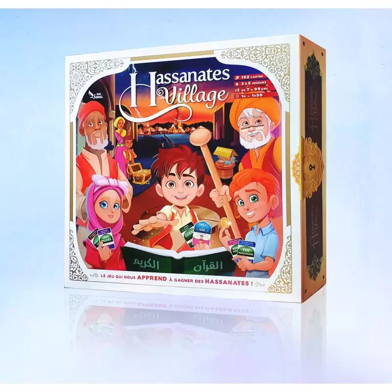 HASSANATES VILLAGE – Jeu de Société Éducatif - De 7 à 99 ans – Sana Kids - KokechliSana