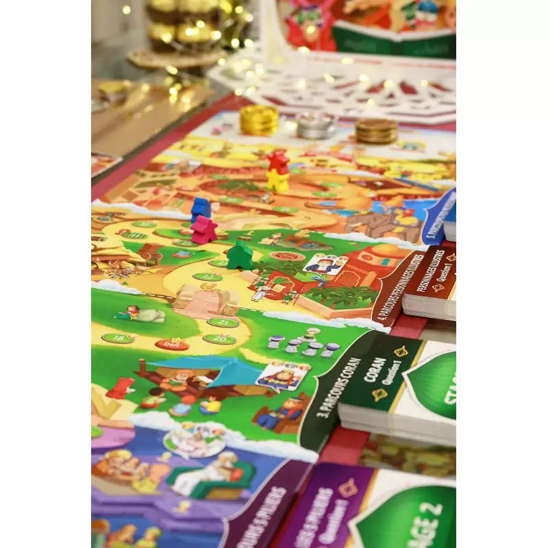 HASSANATES VILLAGE – Jeu de Société Éducatif - De 7 à 99 ans – Sana Kids - KokechliSana