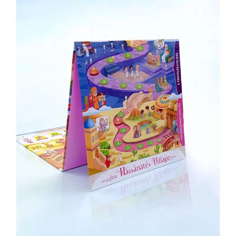 HASSANATES VILLAGE – Jeu de Société Éducatif - De 7 à 99 ans – Sana Kids - KokechliSana