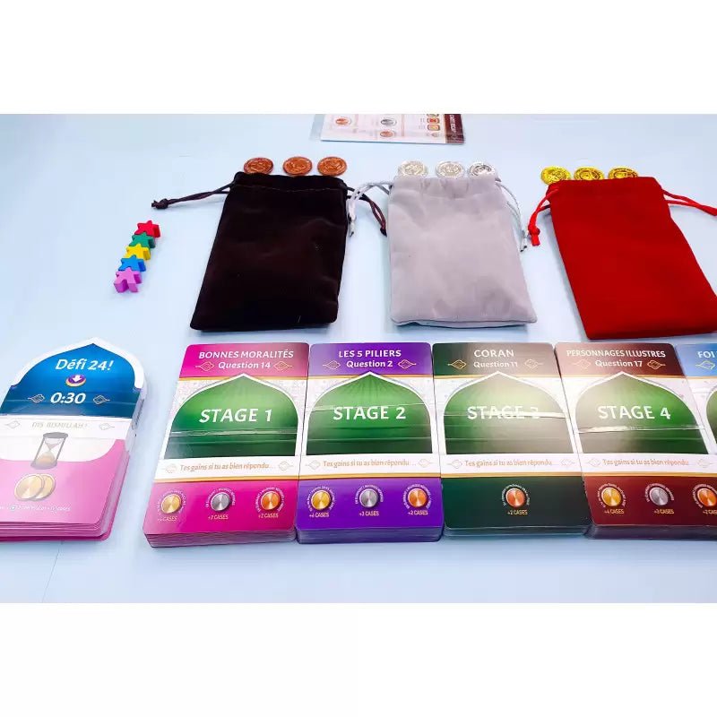 HASSANATES VILLAGE – Jeu de Société Éducatif - De 7 à 99 ans – Sana Kids - KokechliSana