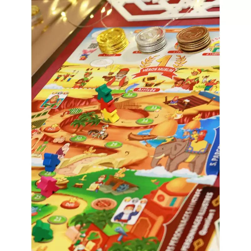 HASSANATES VILLAGE – Jeu de Société Éducatif - De 7 à 99 ans – Sana Kids - KokechliSana