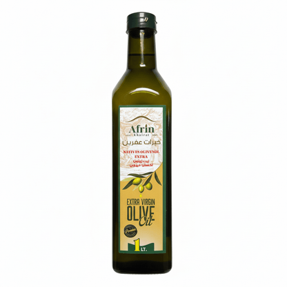 Huile d’olive extra vierge Afrin Khairat 1L – Huile d’olive naturelle premium d’Afrin (Syrie) - Kokechli Kokechli
