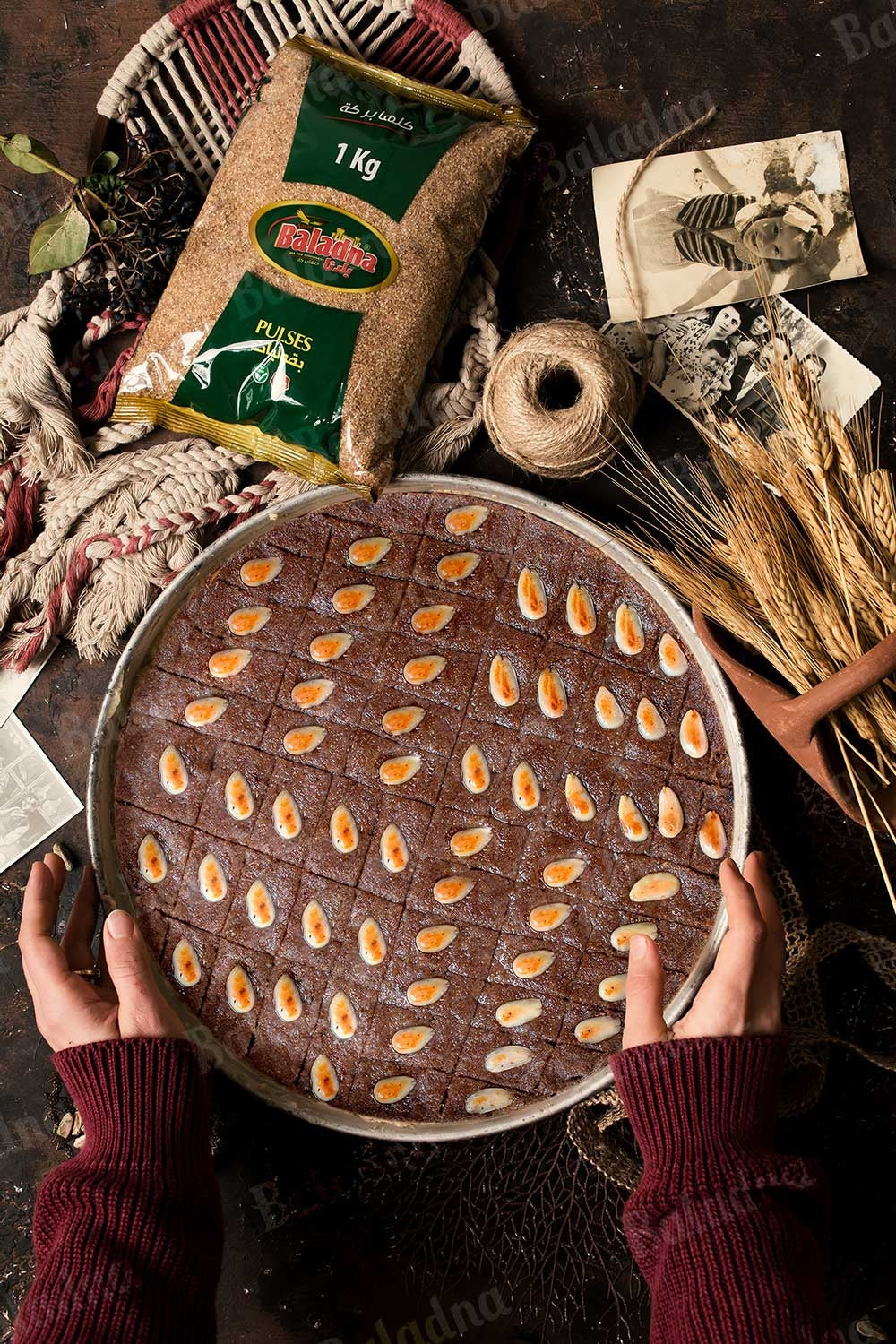 Boulgour Jaune séché au soleil Fin 900 g – Baladna | Céréale Douce et Légère