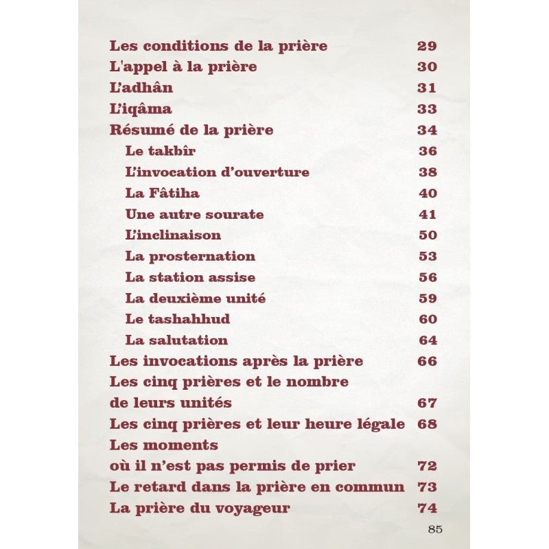 J’apprends à prier comme le Prophète ﷺ - Version Garçon / Homme – Manuel complet, pratique et illustré - Kokechli Al Hadîth