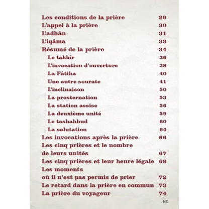 J’apprends à prier comme le Prophète ﷺ - Version Garçon / Homme – Manuel complet, pratique et illustré - Kokechli Al Hadîth