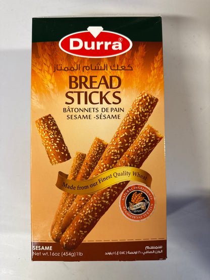 Kaak Bâtonnets de pain au sésame – Durra (454 g) - KokechliKokechli