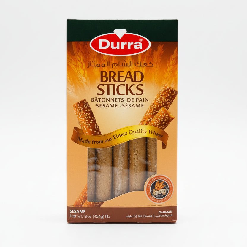 Kaak Bâtonnets de pain au sésame – Durra (454 g) - KokechliKokechli