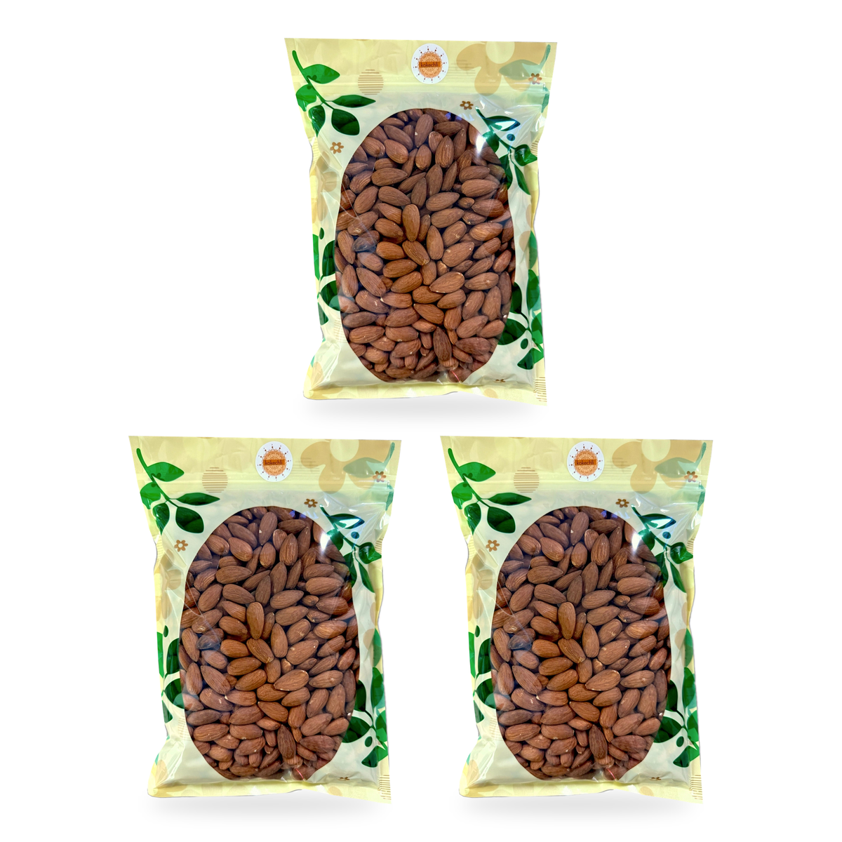Amandes d’Australie 1 kg – Lot de 3 sachets