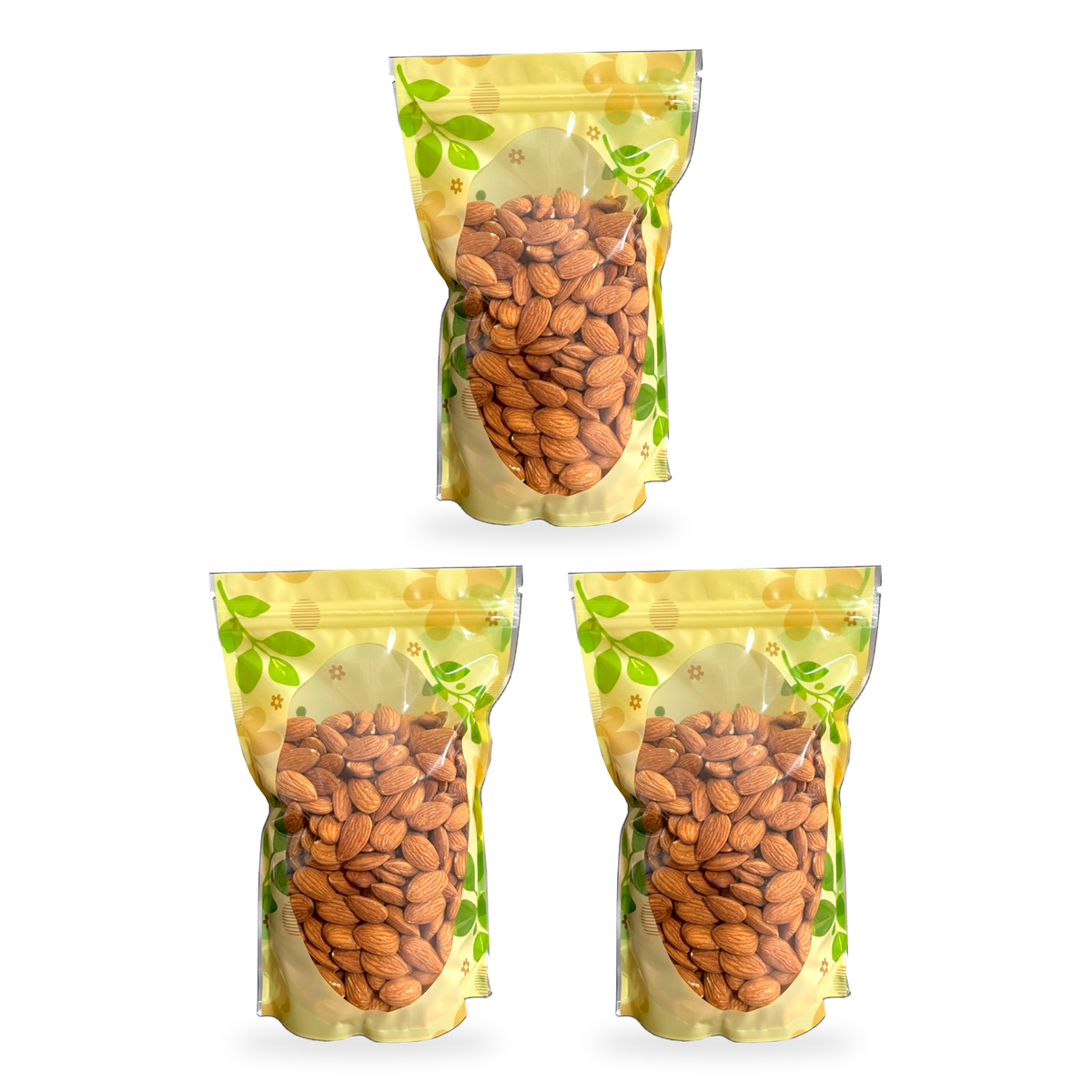 Amandes de Californie 1 kg – Lot de 3 sachets