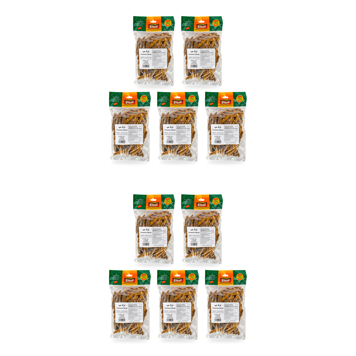 Bâtons de cannelle Abido 100 g, 10 unités