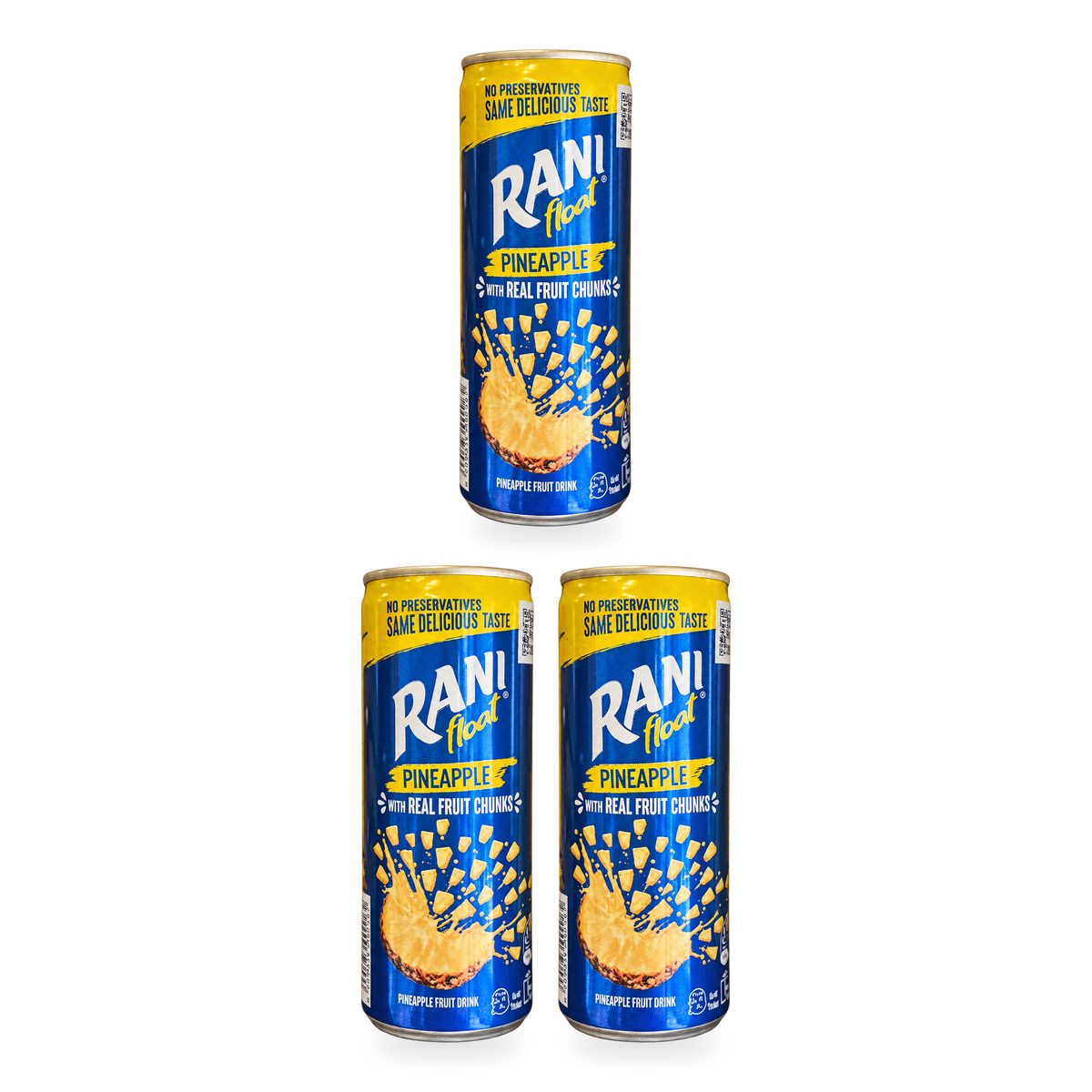 Boisson à l’ananas Rani Float 240 ml – lot de 3 canettes