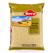 Boulgour à grains fins Sera 1 kg – 1 sachet, fond blanc