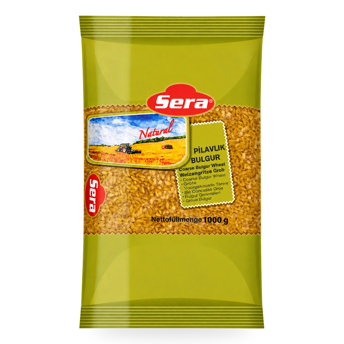 Boulgour à gros grains Sera 1 kg — 1 sachet