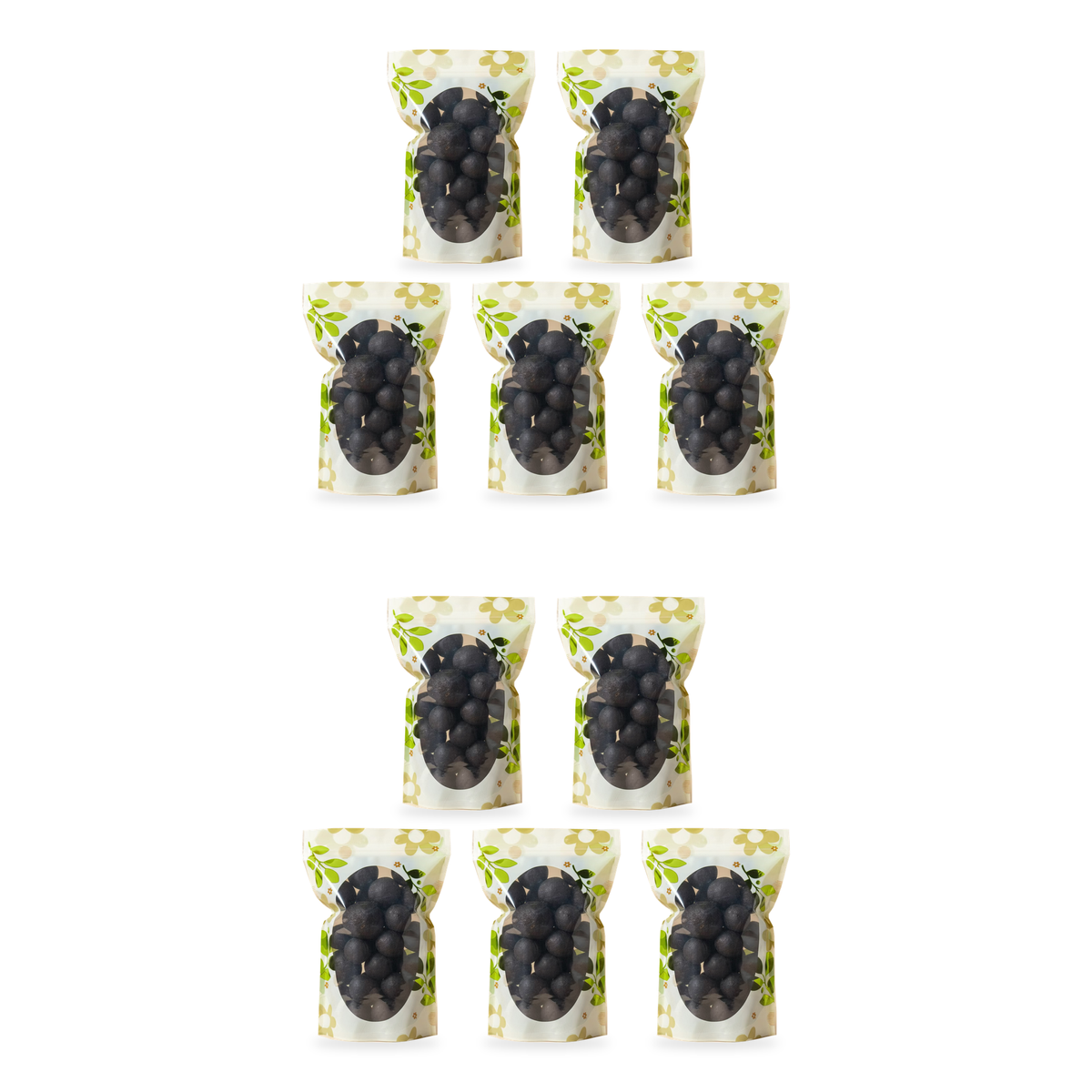 Citron séché noir loumi 200 g – Lot de 10 sachets