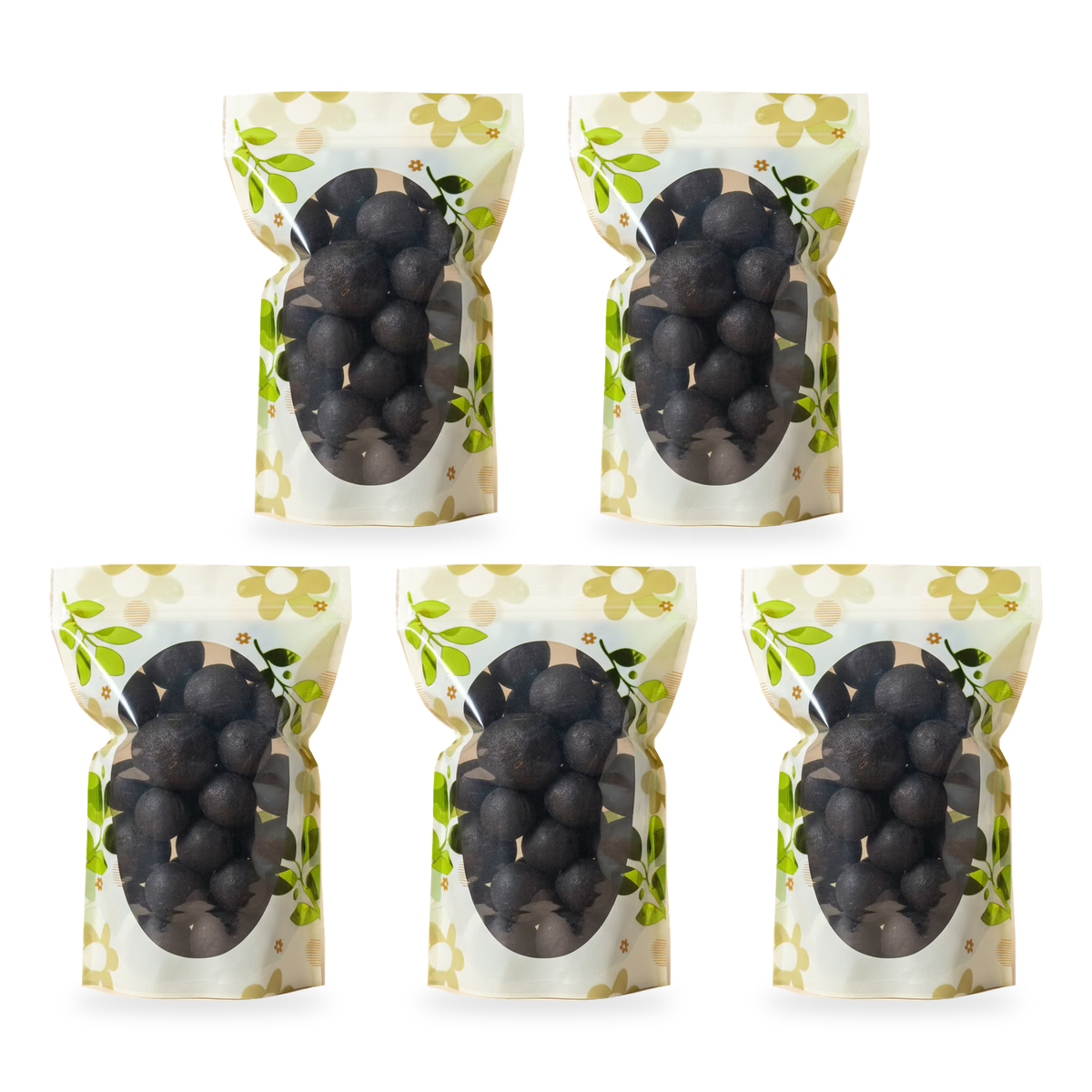 Citron séché noir loumi 200 g – Lot de 5 sachets