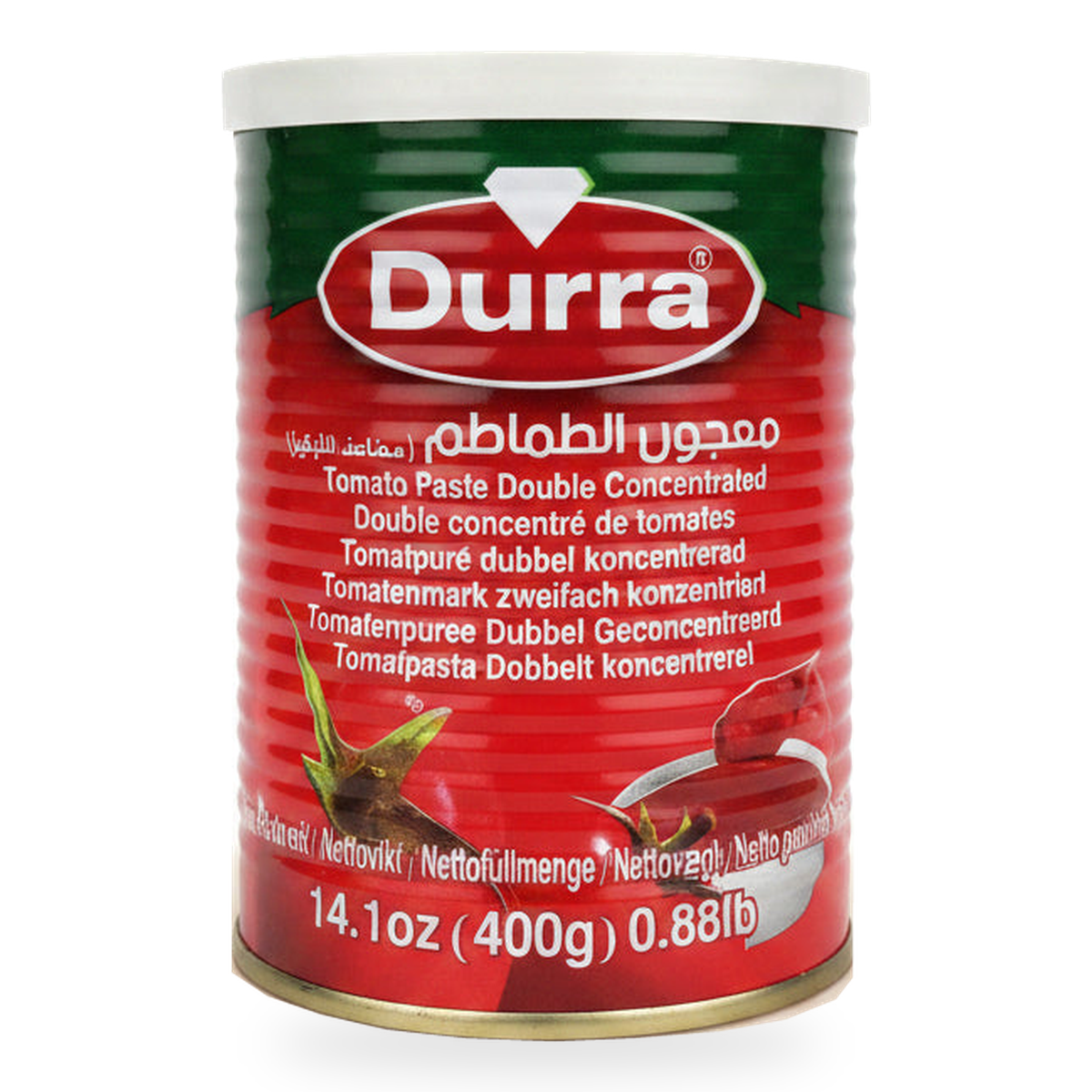 Double concentré de tomates Durra400 g – 1 boîte