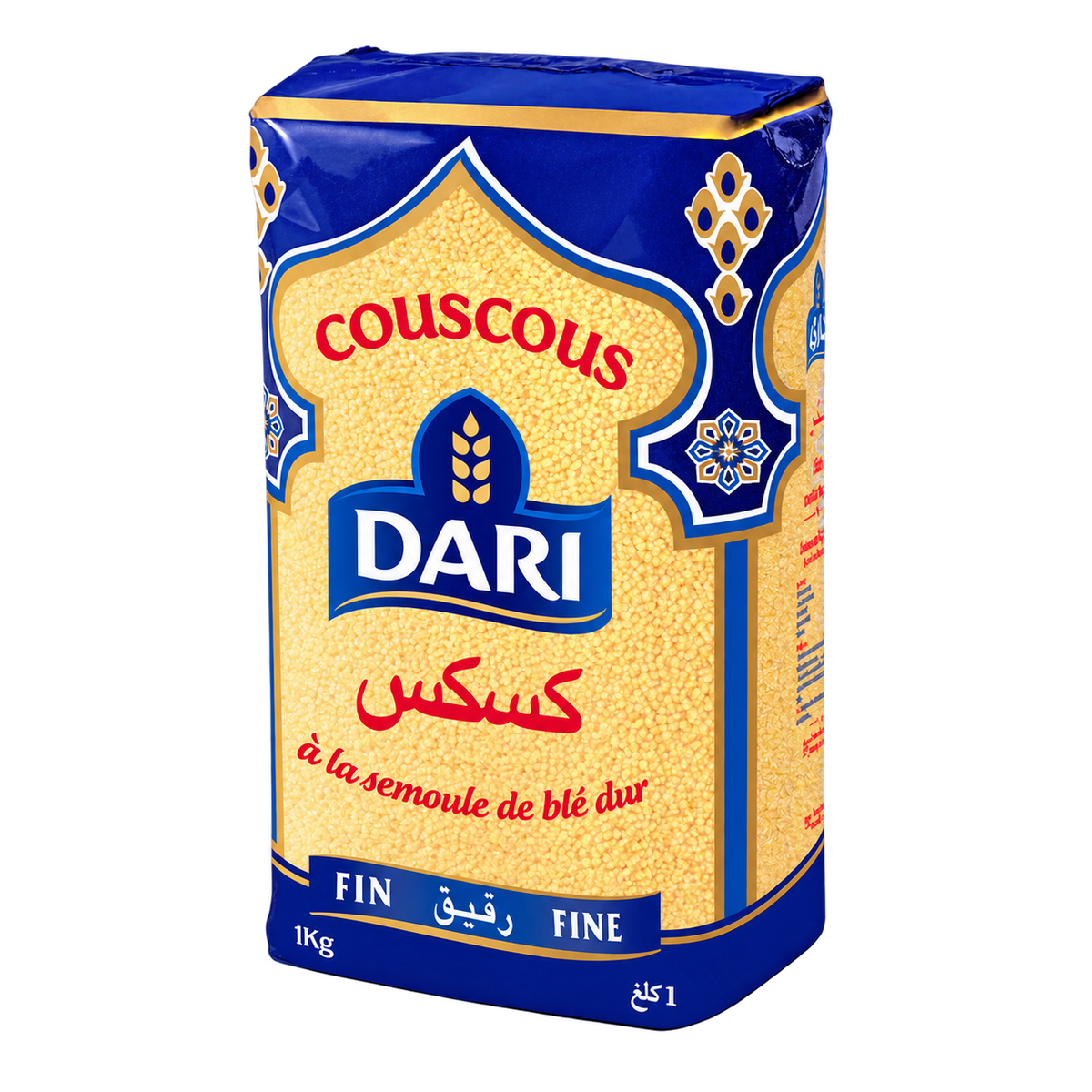 Couscous fin DARI 1 kg – 1 paquet