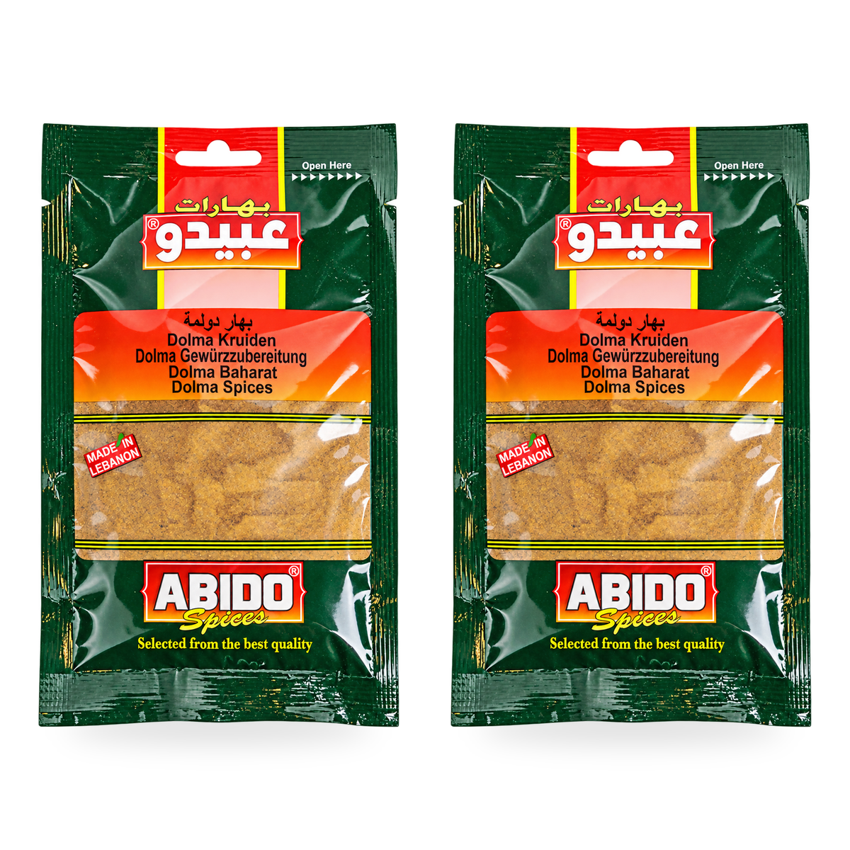 Épices dolma Abido 50 g – lot de 2 sachets