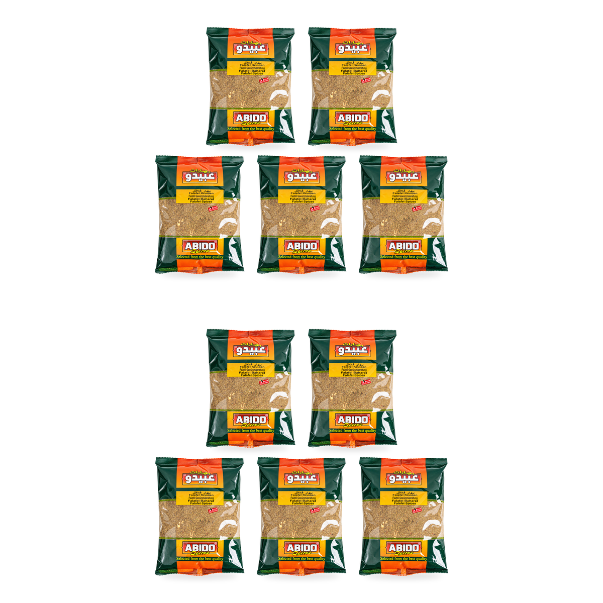 Épices pour falafel Abido 500 g, 10 unités, image de présentation