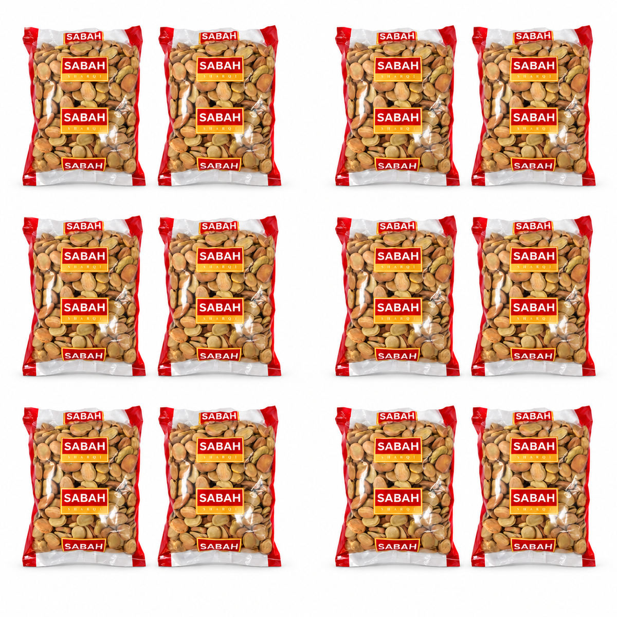 Fèves sèches Sabah 700 g – Lot de 12 sachets