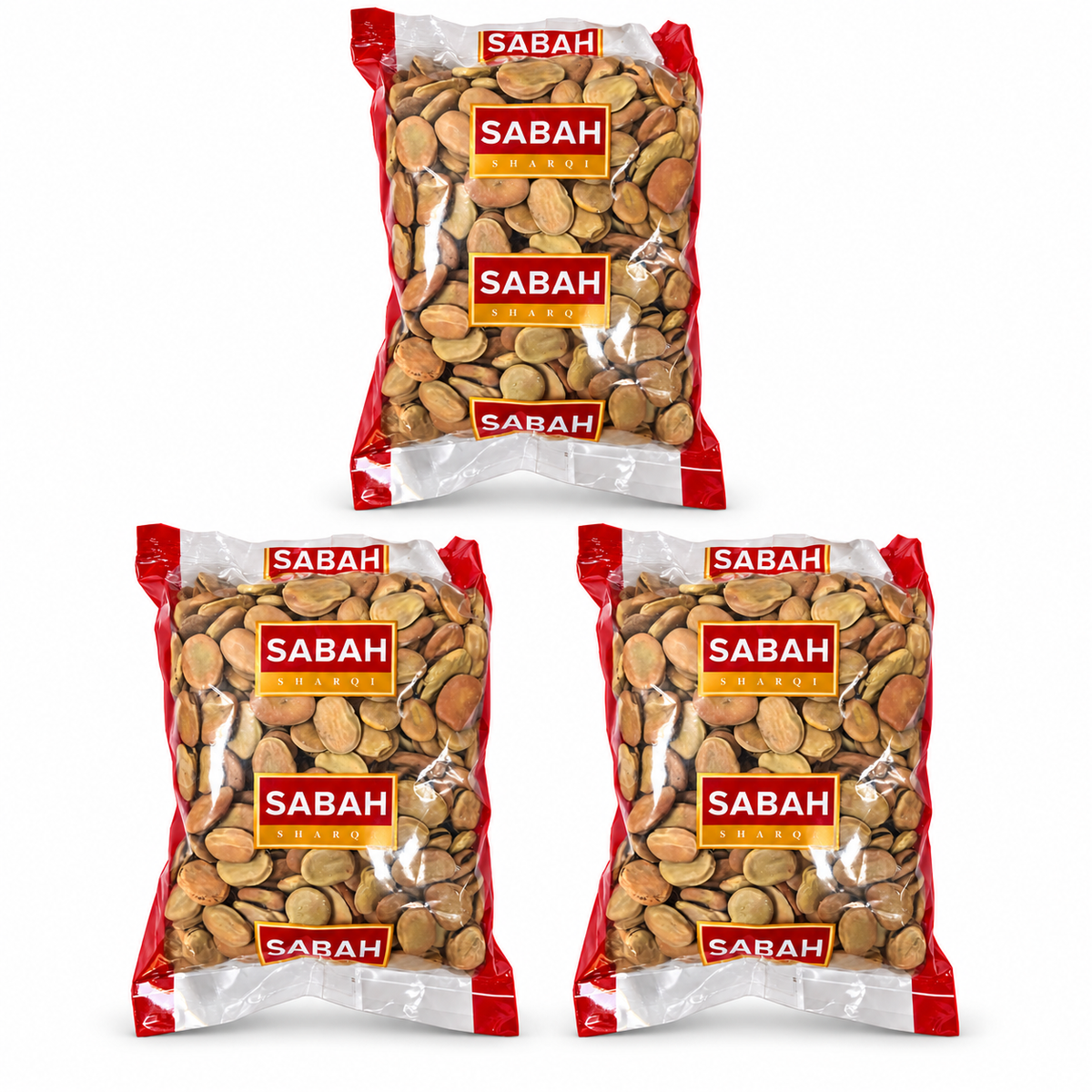 Fèves sèches Sabah 700 g – Lot de 3 sachets