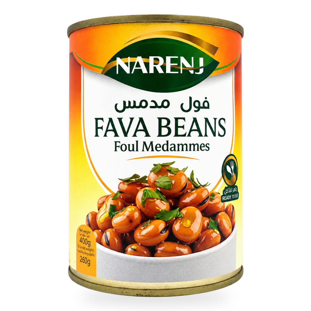 Foul medammes Narenj 400 g — 1 boîte