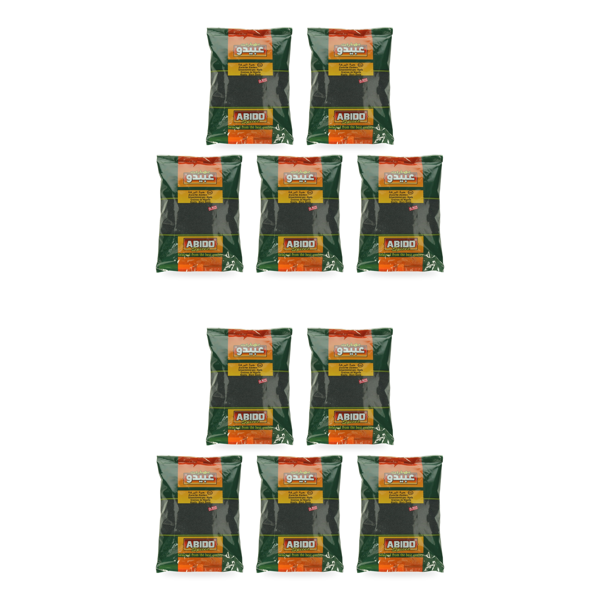 Graines de nigelle Abido 500 g – lot de 10 sachets