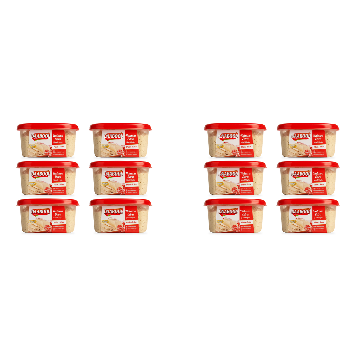 Halawa nature Daabool 400 g – Lot de 12 boîtes