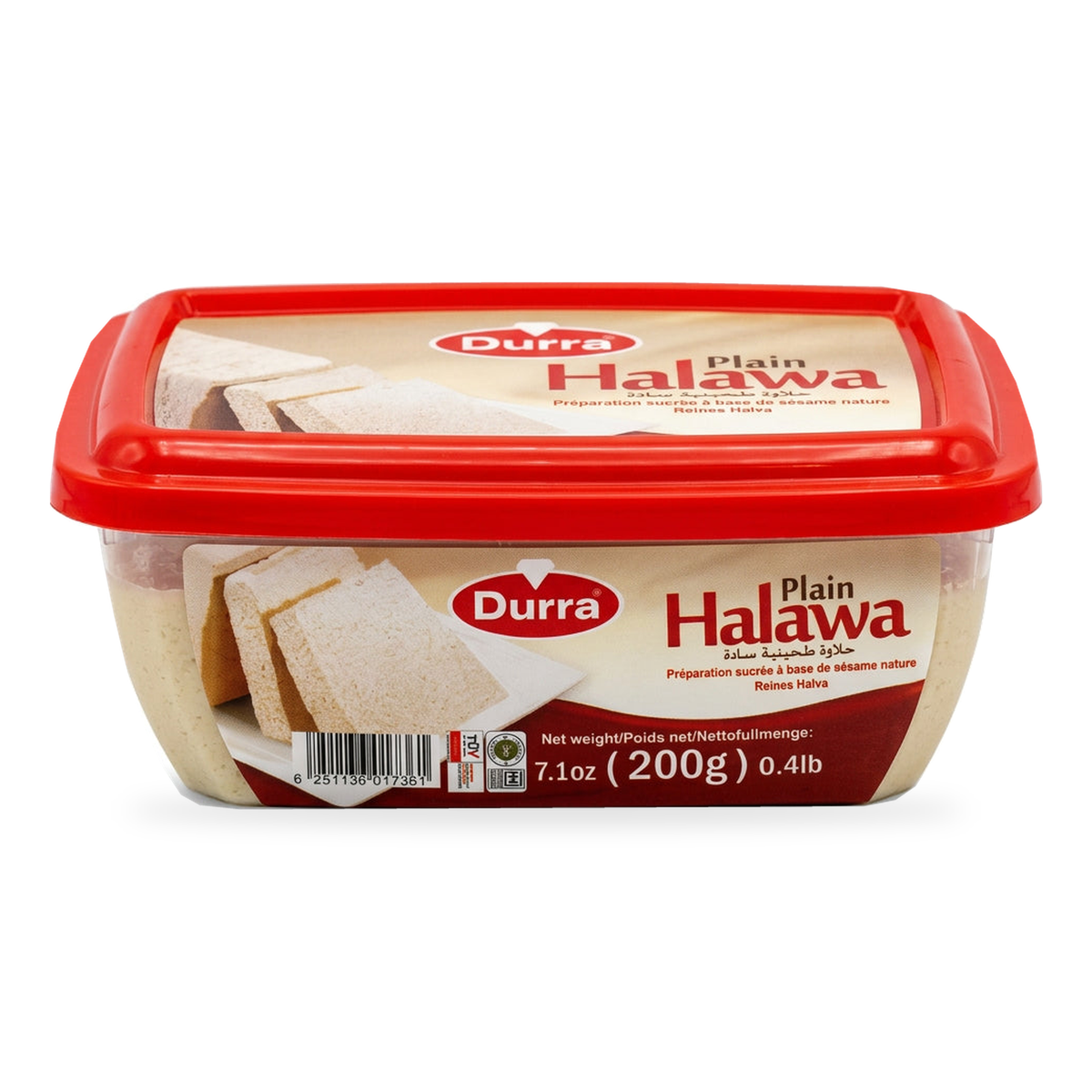 Halawa nature Durra 200 g - 1 barquette
