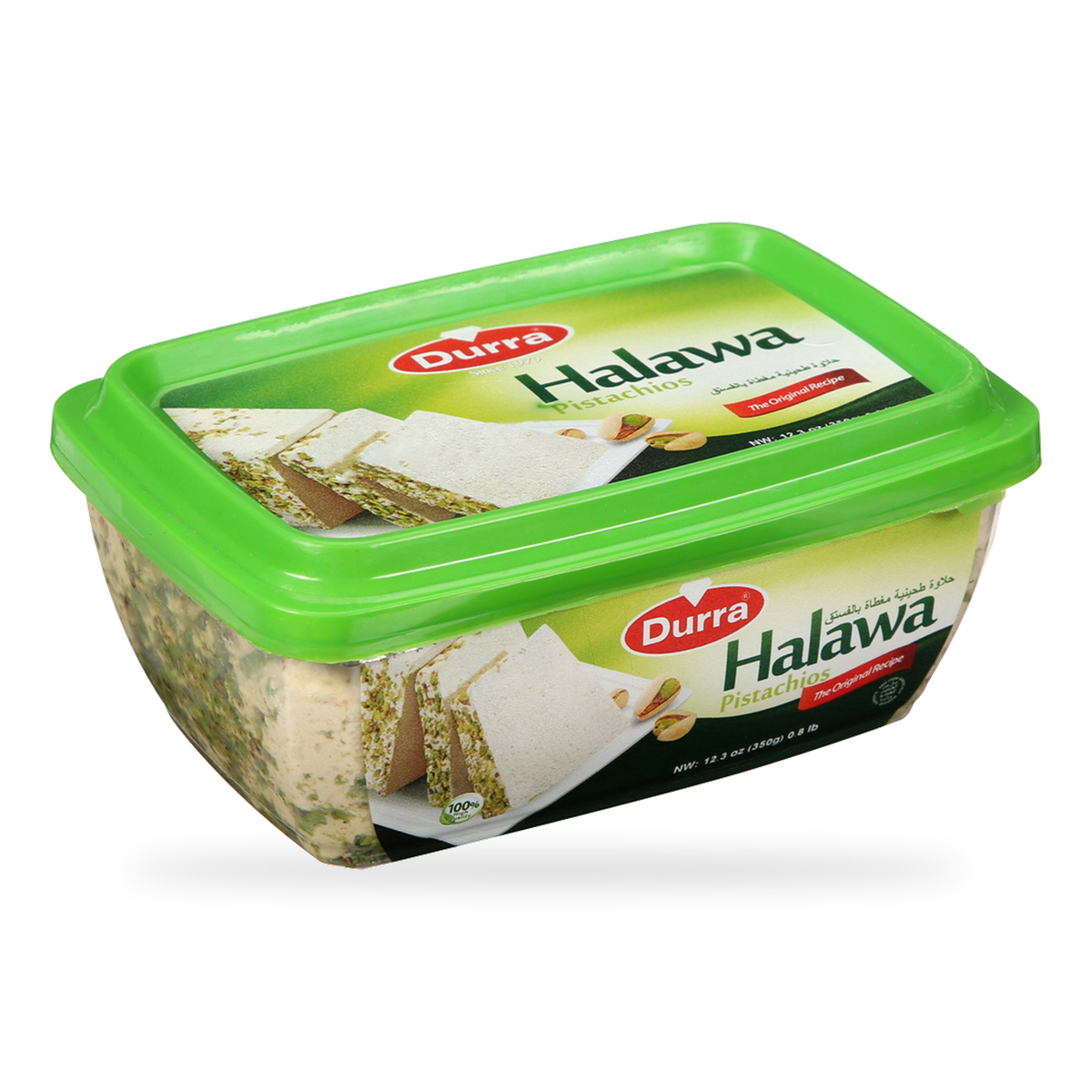 Halawa aux pistaches Durra 350 g – 1 boîte verte