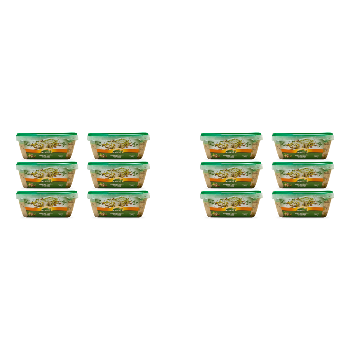 Halawa aux pistaches Narenj350 g – Lot de 12 boîtes