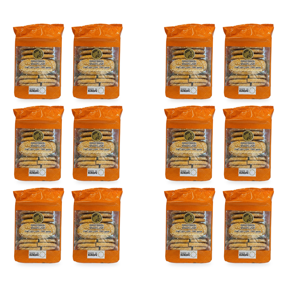 Kaak oriental Damasco 300 g – lot de 12 sachets